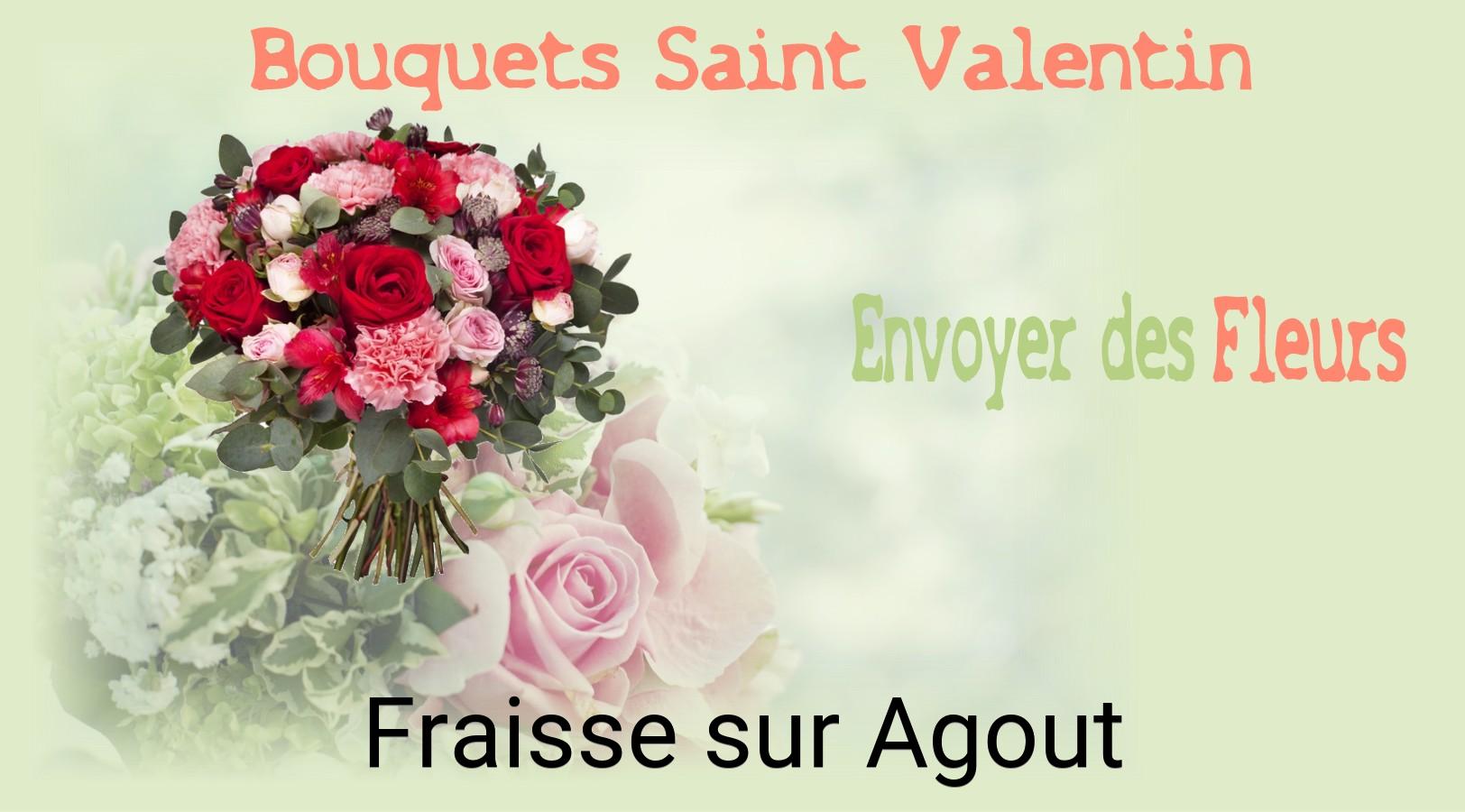 Roses de Saint-Valentin livrées à Fraisse-sur-Agout